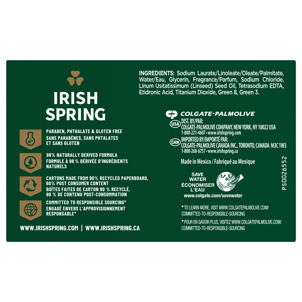 Savon Désodorisant - Fraîcheur de 12h - Original Clean | Irish Spring