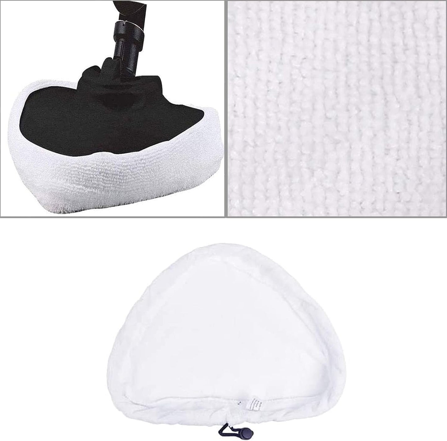 Set de 2 Lingettes Chiffon en Microfibres avec Cordon