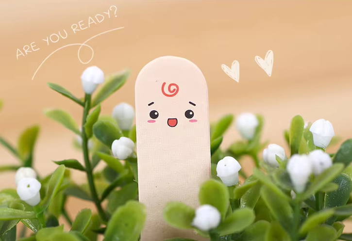 Marque-Pages Finger-It Doigts - Étui de 10 Blocs Index | Kawaii Sticky Notes