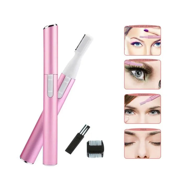Tondeuse à Sourcils Électrique Précision – Stylo Épilateur Douceur