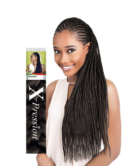 Extension de Cheveux Kanekalon - Mèches à Tresser | X-pression Ultra Braid