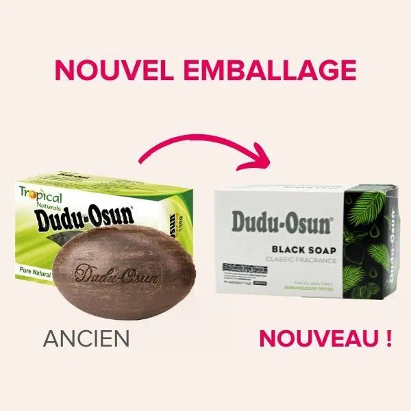 Savon Noir Africain – Naturel et Polyvalent pour Peau & Cheveux | Dudu Osun
