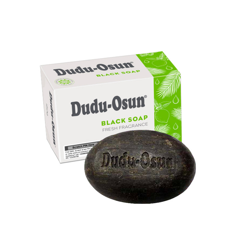 Savon Noir Africain – Naturel et Polyvalent pour Peau & Cheveux | Dudu Osun