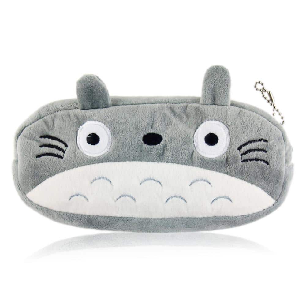 Trousse Peluche Totoro Mignonne et Originale | Accessoire Pratique Kawaii