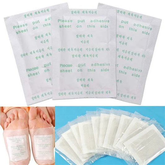 Lot de 10 Patches Détox pour Pieds - Detox Foot Patch - Tradition Asiatique