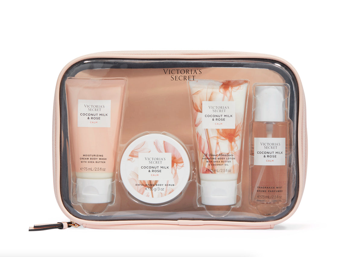 Lait de Coco & Rose | Kit Beauté Naturelle Rituel - Coffret Cadeau | Victoria's Secret
