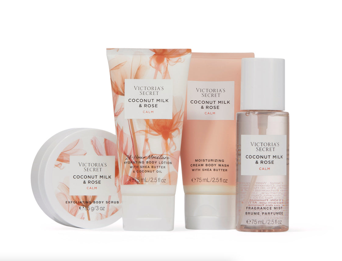 Lait de Coco & Rose | Kit Beauté Naturelle Rituel - Coffret Cadeau | Victoria's Secret